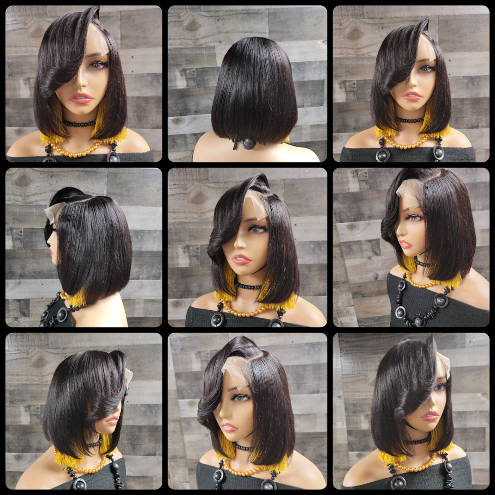 1b 5x5 laceclosure bob beauty