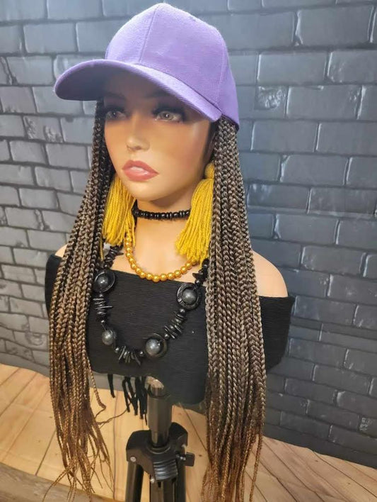 Ball Cap Braided Beauty